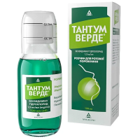 Tantum Verde external solution 0.15% 120ml Тантум Верде раствор наружный 0,15% 120мл