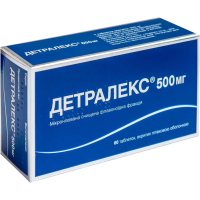 Detralex tablets 500mg №60 Детралекс таблетки 500мг №60
