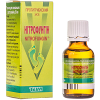 Nitrofungin solution external 1% 25ml Нитрофунгин раствор наружный 1% 25мл