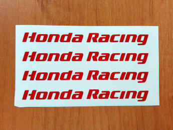 Honda Racing Door Handle Decal Sticker logo type R accord type S JDM VTEC