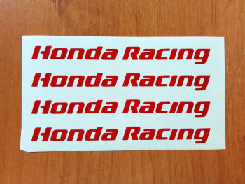 Honda Racing Door Handle Decal Sticker logo type R accord type S JDM VTEC 