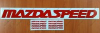 MAZDA SPEED 3 5 6 CX7 RX7 RX8 Mazdaspeed Racing Decal Sticker Emblem Logo