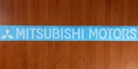 Mitsubishi Motors Windshield Windscreen Decal Sticker Cedia Carisma