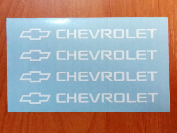 Chevrolet Door Handle Decal Sticker logo Silverado Truck logo impala SS 