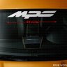 MPS MAZDASPEED 3/6 Windshield Banner Vinyl Fit Mazda Premium Decal Sticker Logo
