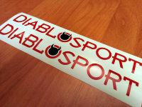 DIABLOSPORT Car Racing Stickers Die Cut Decals Vinyl Emblem Logo RB