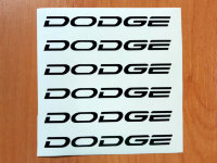 Dodge Door Handle Decal Sticker Logo Dodge Hemi Charger