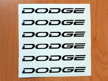 Dodge Door Handle Decal Sticker Logo Dodge Hemi Charger 