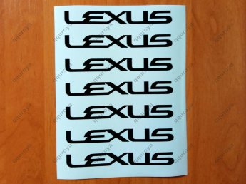 LEXUS IS 200 250 300 350 C ES GS 430 RX Door Handle Decal Sticker Logo