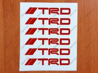 TRD Door Handle Decal Sticker GX RC Logo Emblem Toyota FRS AE86 ISF