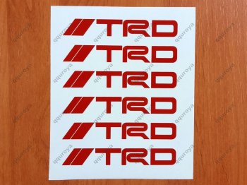 TRD Door Handle Decal Sticker GX RC Logo Emblem Toyota FRS AE86 ISF 