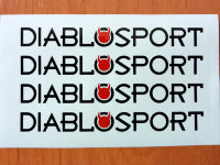 DIABLOSPORT Car Racing Stickers Die Cut Decals Vinyl Emblem Logo