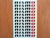 Nismo decals stickers Duo Color Wheel Rim vinyl V35 R33 R34 Z32 Z33