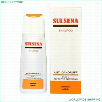 SULSENA Anti-Dandruff Shampoo 150ml (Selenium Disulfide) Fast Results Sulsena it is the best Anti-Dandruff Shampoo!
