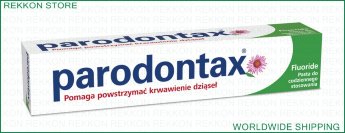 Genuine PARODONTAX Herbal Toothpaste with Fluoride 75ml