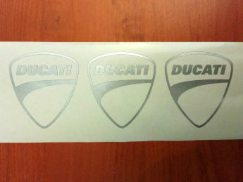 DUCATI HELMET Decals Sticker Vinyl Die Cut Self Adhesive Motorcycl