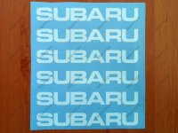 SUBARU Sport Racing Decal Sticker Emblem Vinyl Logo Wheels Rims