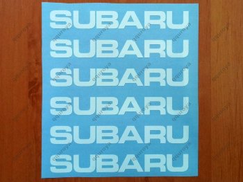 SUBARU Sport Racing Decal Sticker Emblem Vinyl Logo Wheels Rims 