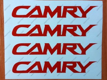 Camry Decal Sticker Racing Nascar Toyota TRD Lets Go Places
