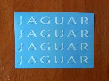 JAGUAR X Tipe XK8 XKR S XJR XJ8 XJ6 Racing Decal Sticker Emblem Logo 