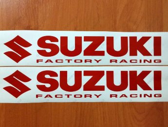SUZUKI Factory Racing Bellypan Superior Cast Motorbike Decals Stickers GSXR
