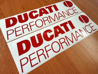 DUCATI Performance Superior Cast Motorbike Stickers Decals 988 966