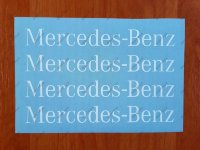 Mercedes Benz Sport Racing Window Decal Sticker Emblem Logo