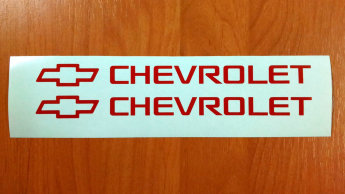 Chevrolet Die Cut Car Auto Decals Stickers Vinyl Self Adhesive EmblemLogo 029