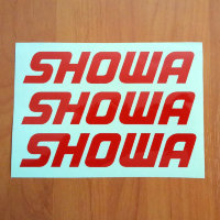 SHOWA Die Cut Decals Stickers Vinyl Self Adhesive Emblem Logo