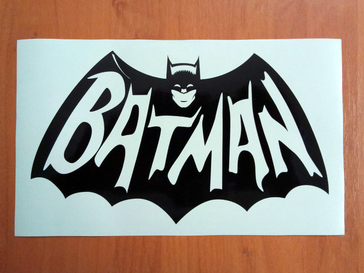 BATMAN Car Auto Door Fender Window Hood Bumper Die Cut Decals Stickers Vinyl