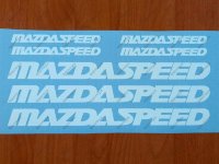 MAZDA SPEED 3 5 6 CX7 RX7 RX8 Mazdaspeed Decal Sticker Emblem Logo