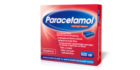 Paracetamol capsules 500 mg blister 10 pcs Парацетамол капсулы по 500 мг блистер 10 шт