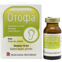 Otofa ear drops 10ml Отофа капли ушные 10мл