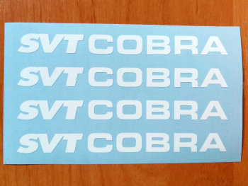 SVT Cobra Door Handle Decal Sticker logo Ford GT F-150 Mustang Shelby 