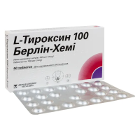 L-thyroxine Tablets 100mcg 50 pcs L-тироксин таблеток 100мкг 50 шт