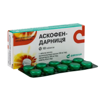 Askofen-Darnitsya tablets No.10  Аскофен-Дарниця таблетки №10