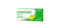 Slabilax-Zdorovye tablets 7.5 mg blister 10 pcs Слабилакс-Здоровье таблетки по 7,5 мг блистер 10 шт