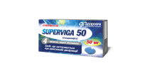 Superviga 50 film-coated tablets 50mg 4pcs Супервига 50 таблетки покрытые оболочкой 50мг 4шт
