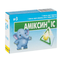 Amixin for kids IC 0.06 g tablets, 3 pcs. Амиксин детский IC 0,06 г таблетки, 3 шт.
