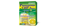 Grippocitron Hot lemon powder for oral solution in 4 g bags 10 pcs Гриппоцитрон Хот лимон порошок для орального раствора в пакетах по 4 г 10 шт