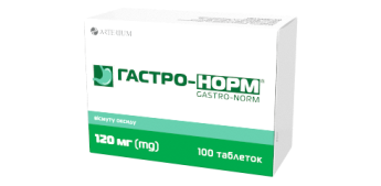 Gastro-norm tablets 120 mg 100 pcs Гастро-норм таблетки по 120 мг 100 шт