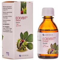 Escuvit drops dropper bottle 25 ml Эскувит капли флакон-капельница 25 мл