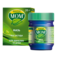 Doctor Mom for cold symptoms ointment 20g Доктор Мом при симптомах простуды мазь 20г