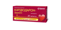 Cardiodaron tablets 200 mg 30 pcs Кардиодарон таблетки по 200 мг 30 шт