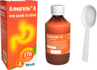 Almagel A oral suspension 170ml Алмагель А суспензия внутрь 170мл