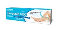 Liothromb 1000-Zdorovye gel 1000 IU/g tube 100 g Лиотромб 1000-Здоровье гель 1000 МЕ/г туба 100 г