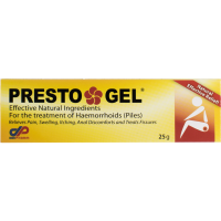 PRESTO GEL - Hemorrhoid cream  25g Престо Гель - крем от геморроя 25г