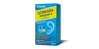 Otikain-Zdorovye ear drops solution bottle 16 g Отикаин-Здоровье капли ушные раствор флакон 16 г