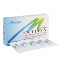 Ichthyol 0.2 g rectal suppositories No.10 Ихтиол 0,2 г суппозитории ректальные №10 